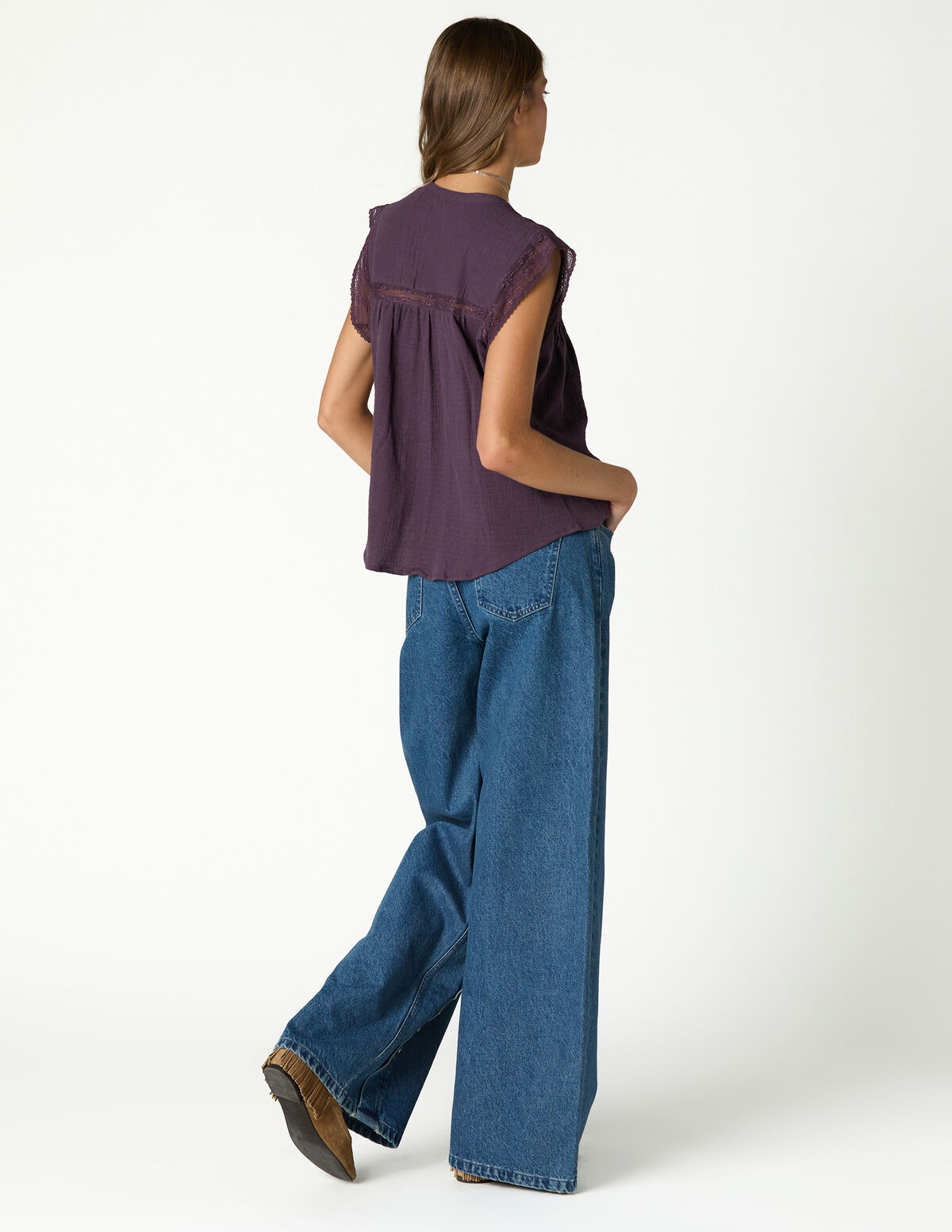 BRANDY PIN-TUCK SHIRT