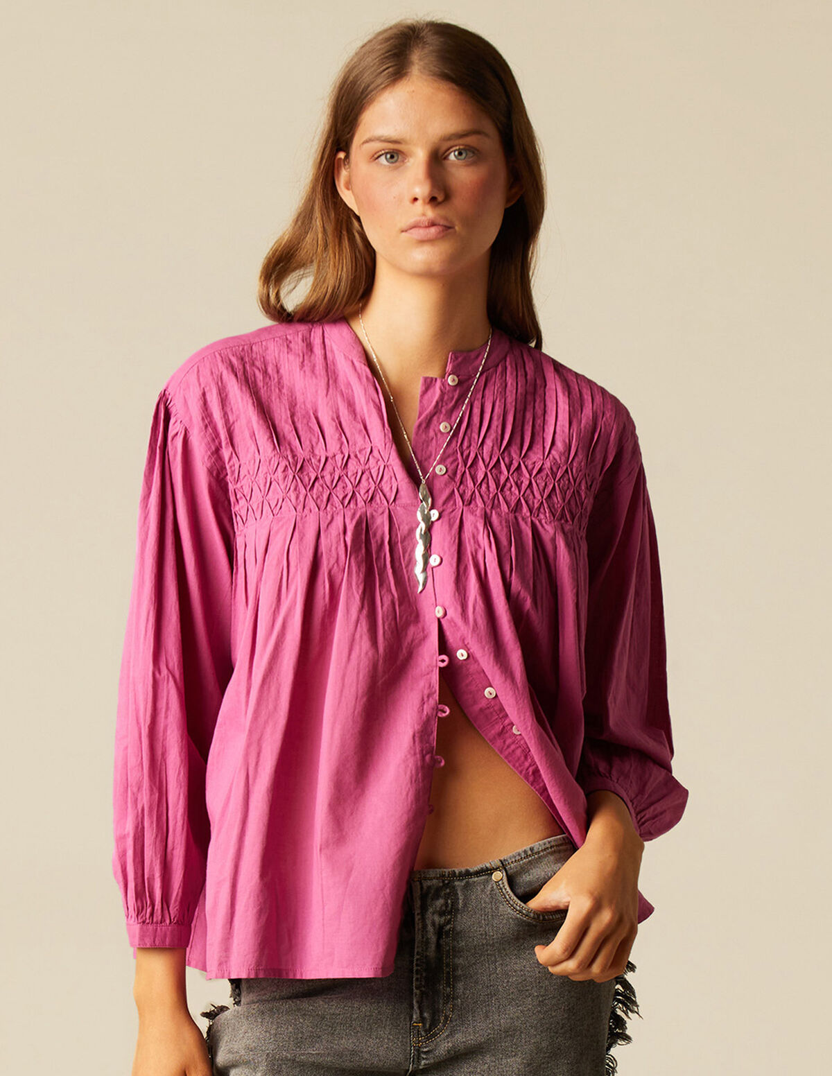 CAMISA AZUL JARETAS