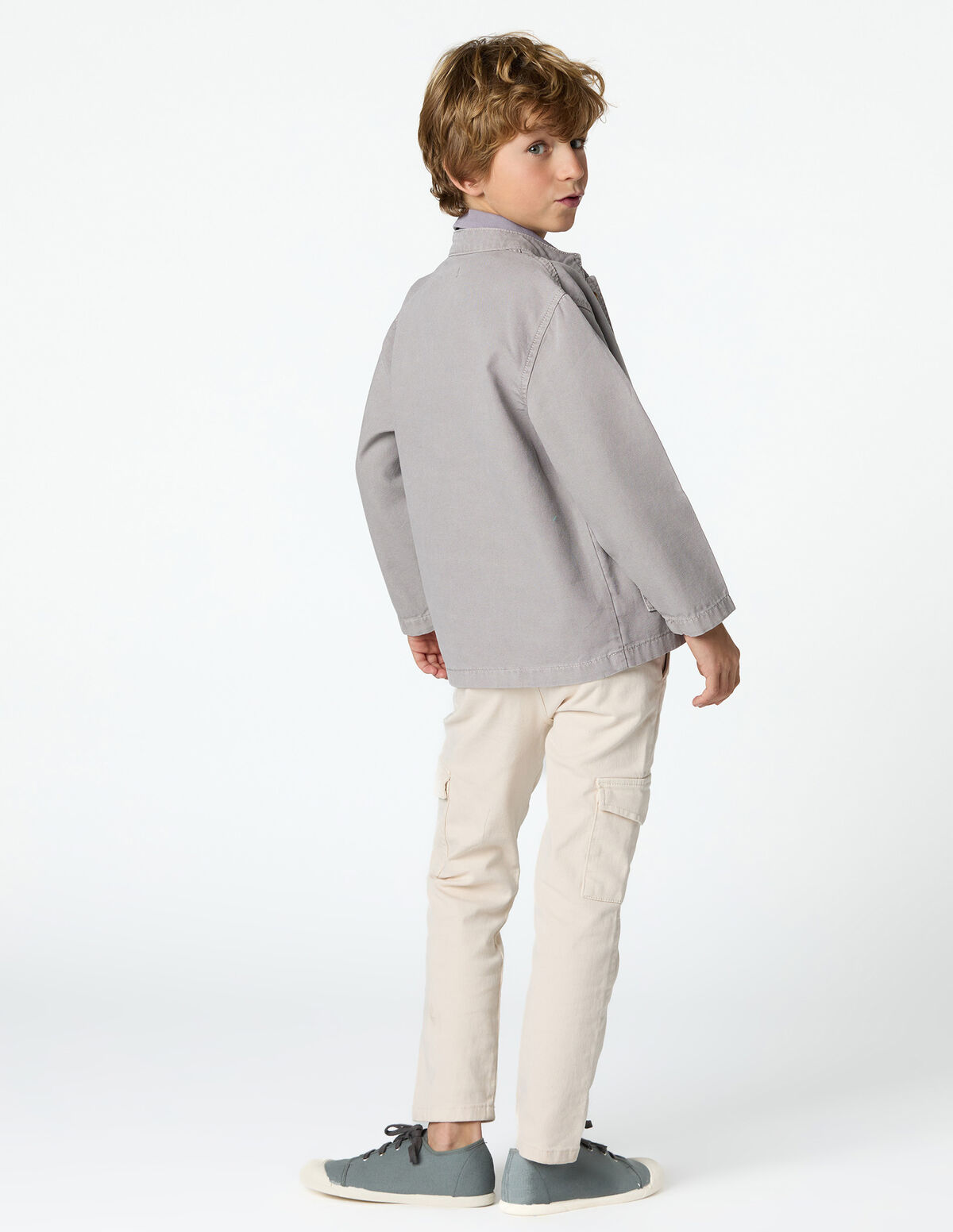 CASACO GOLA MAO IRON GREY