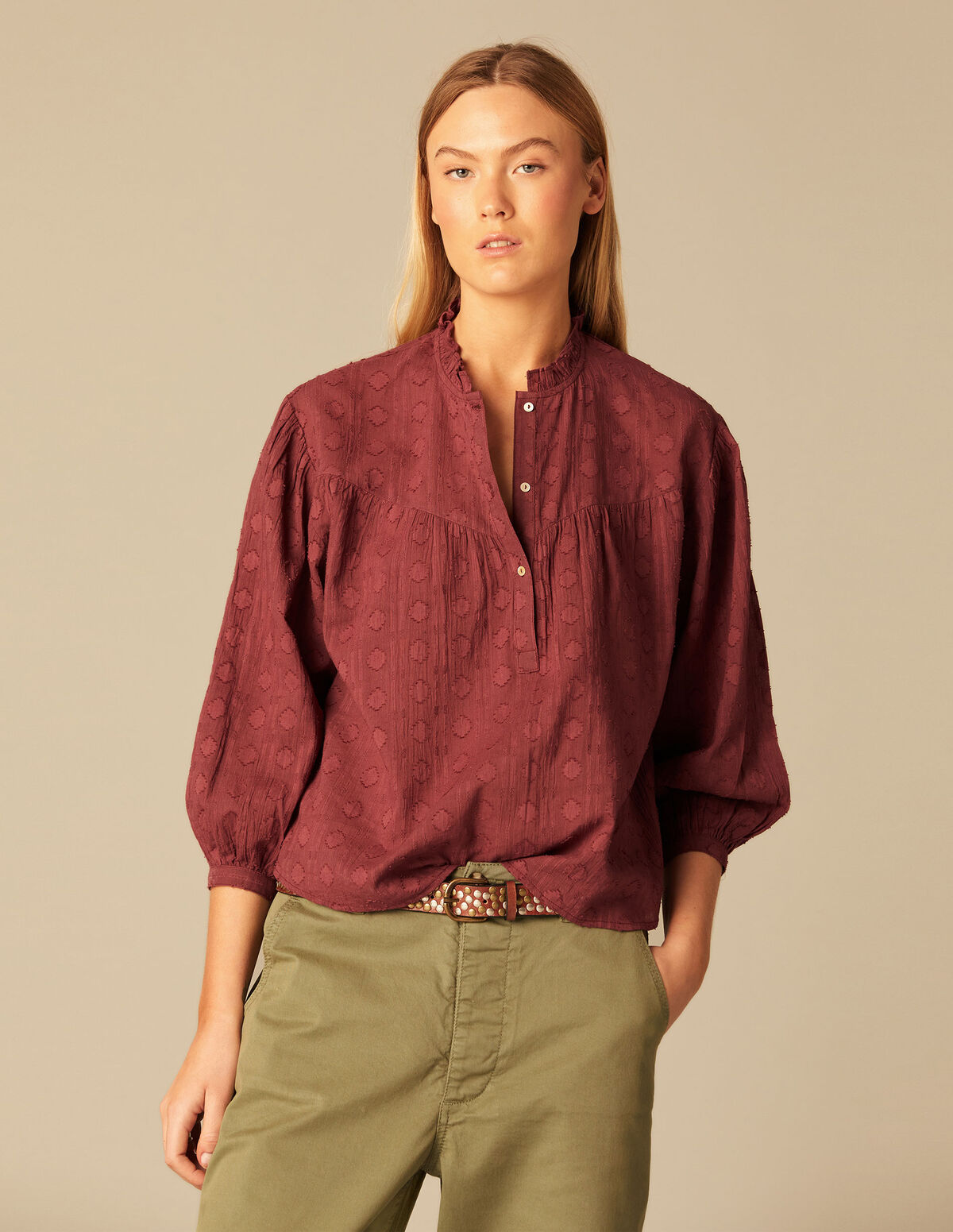 CAMISA ROMBOS ANTRACITA