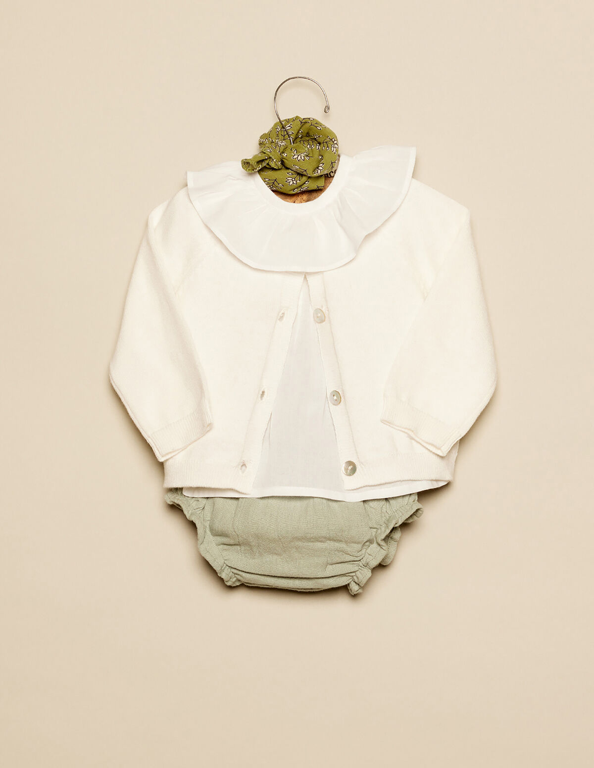 CHAQUETA BEBÉ BOTONES AZULÓN