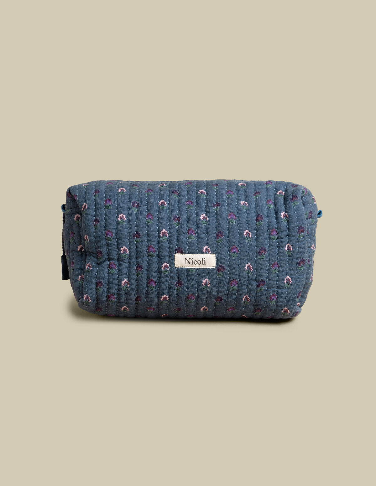 LARGE SPACE BLUE TOILETRY BAG