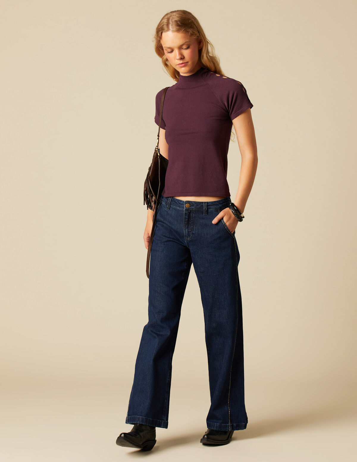 MOOR CUT-OUT TOP
