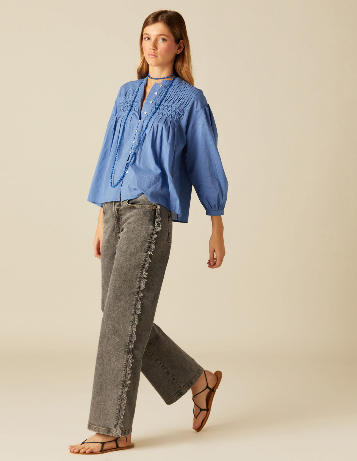 CAMISA AZUL JARETAS