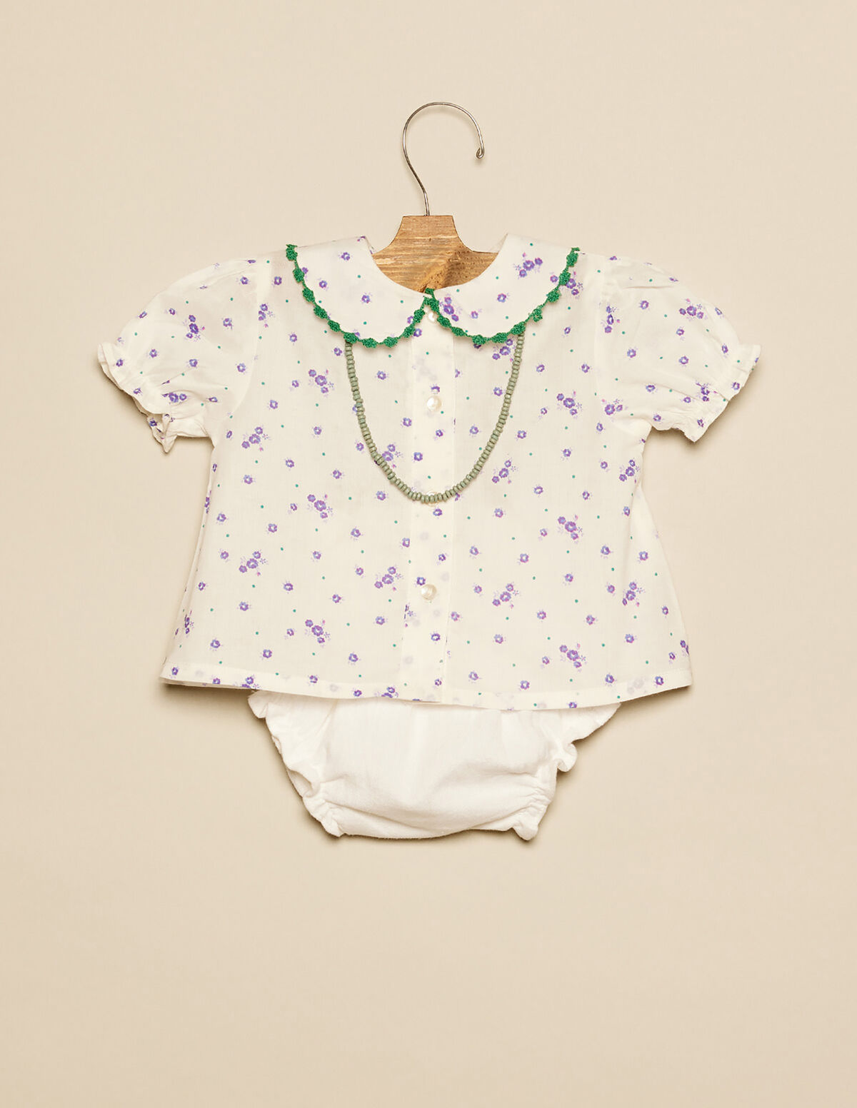 CAMISA FLOR PUNTO MORA