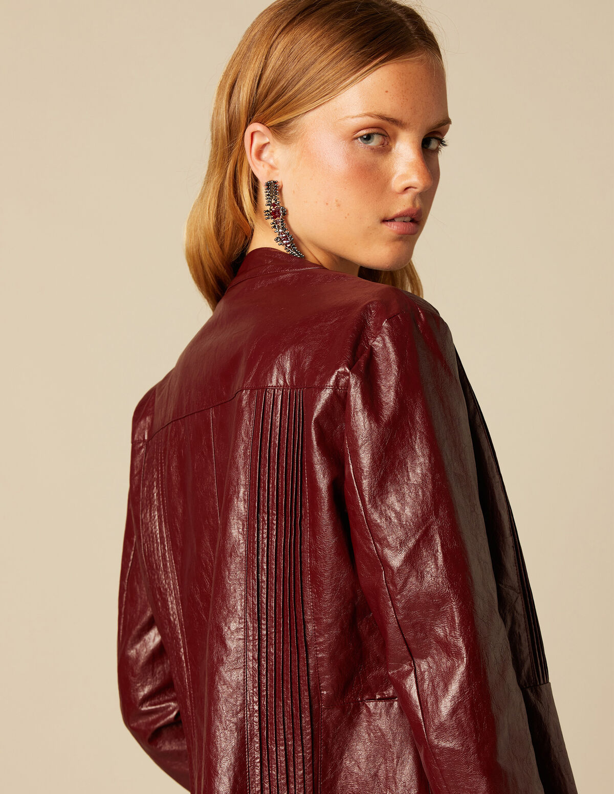 MAROON JACKET