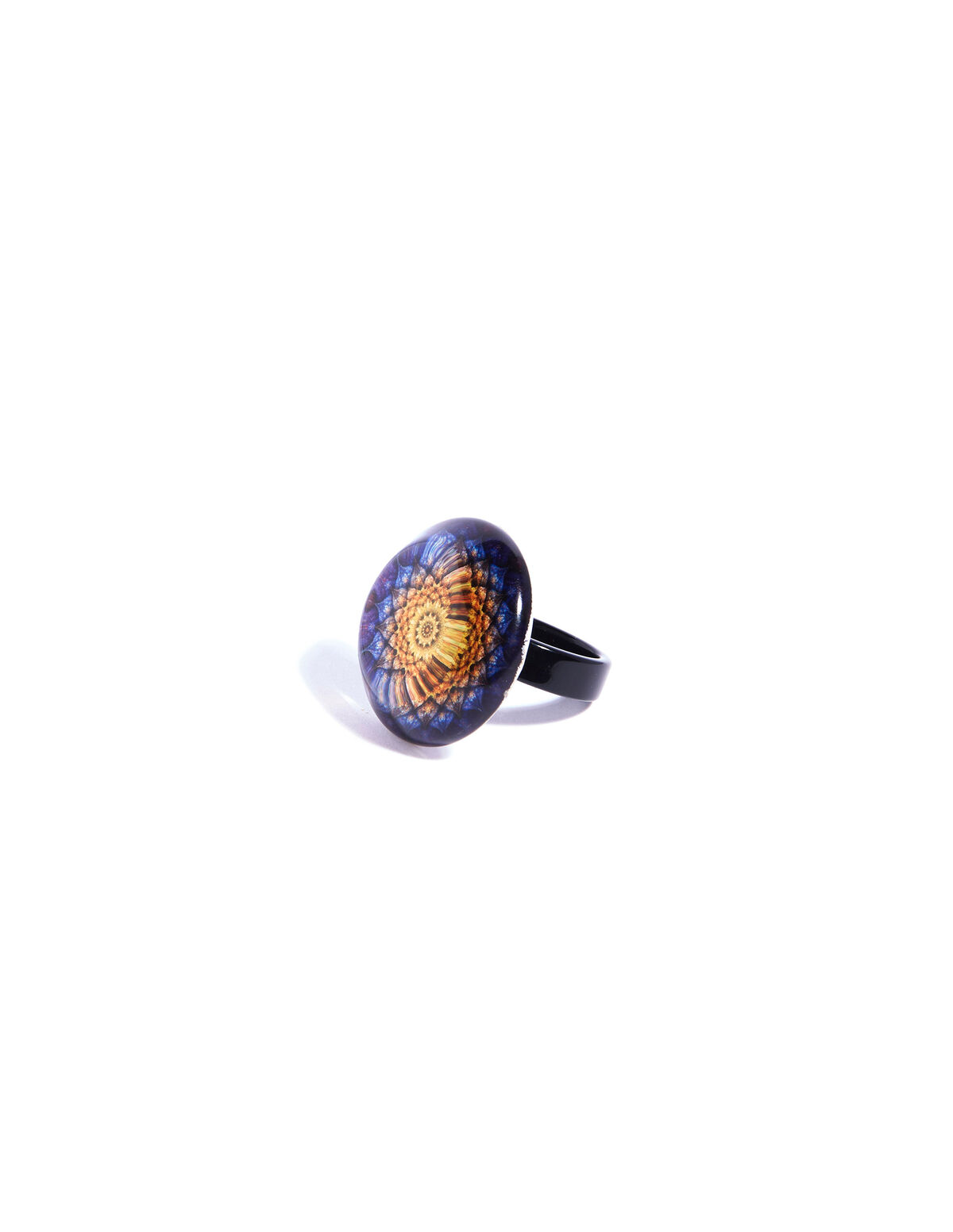 Blue mandala ring - Jewellery - Nícoli