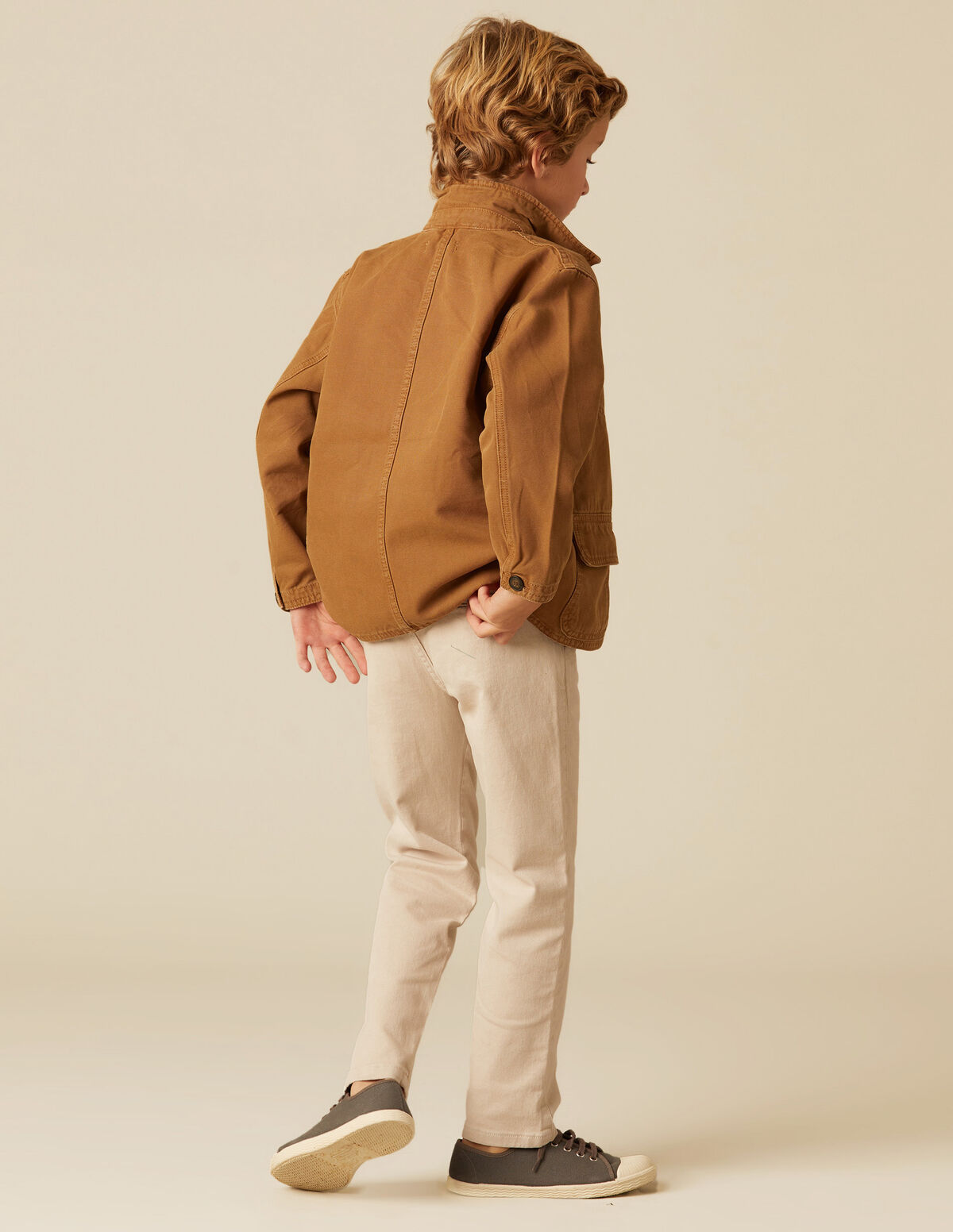 CHAQUETA KAKI