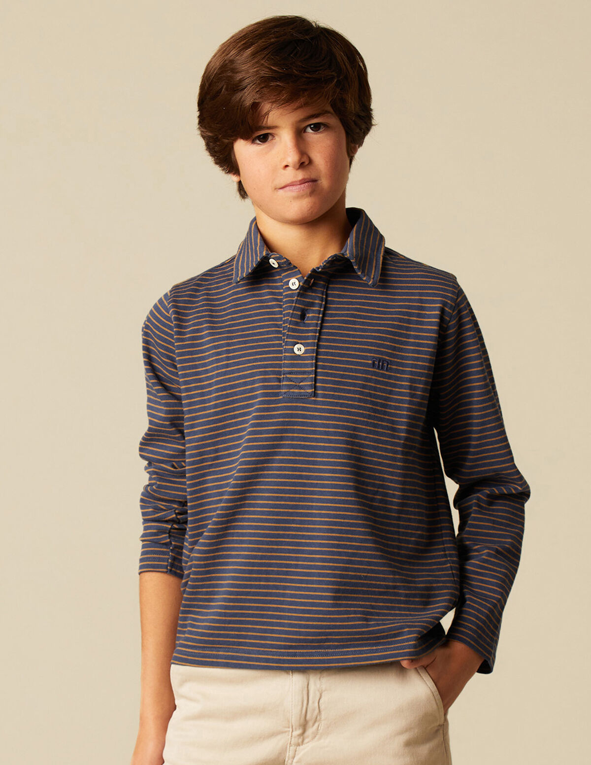 POLO AZUL RAYA