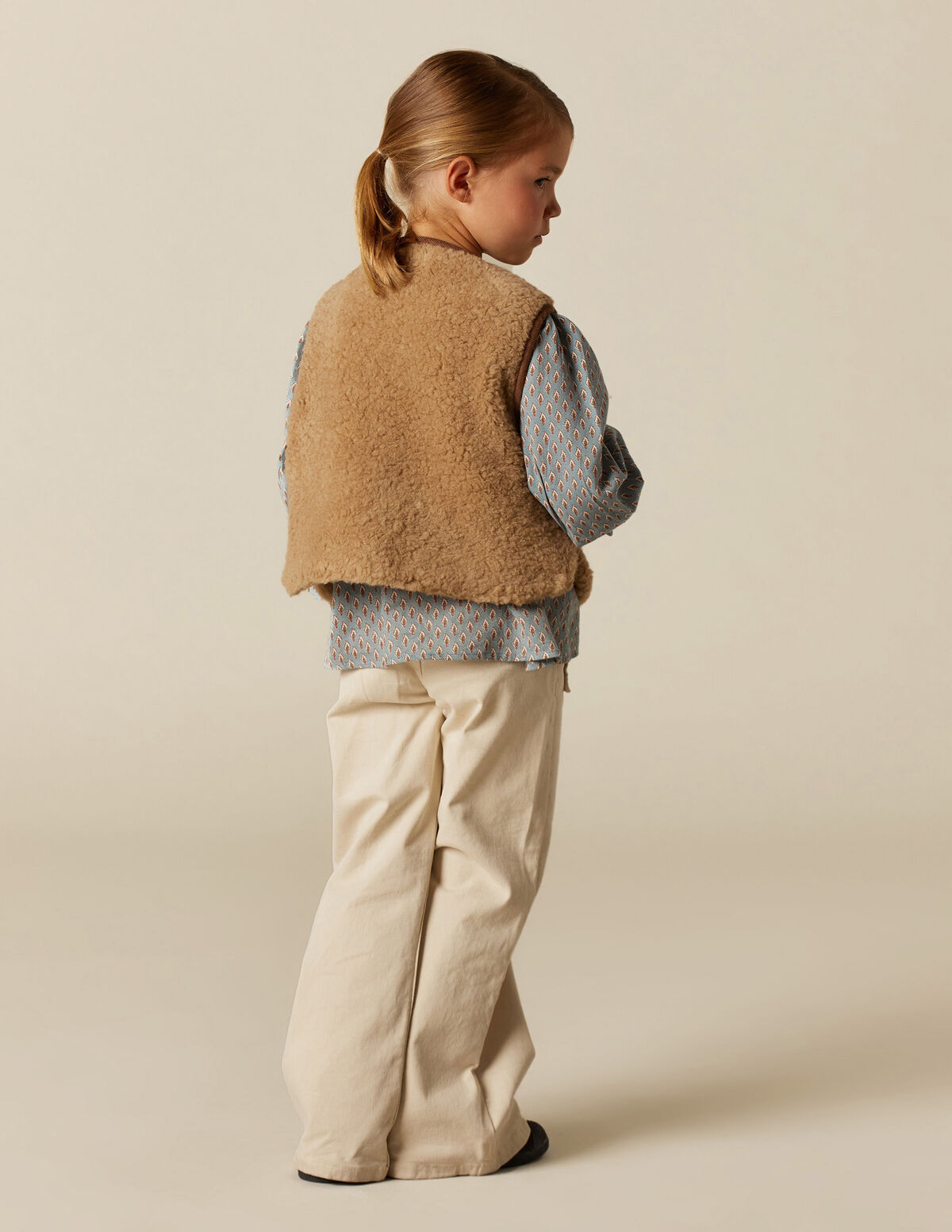 SHEARLING WAISTCOAT