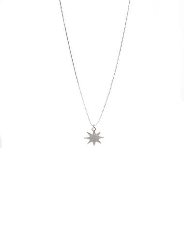 Silver star necklace - Spring Palette - Nícoli