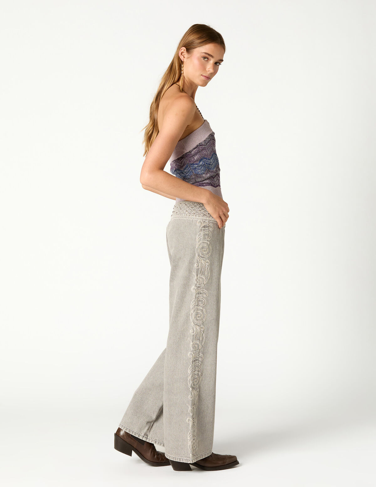 TOP CORRENTE KNIT OVERCAST