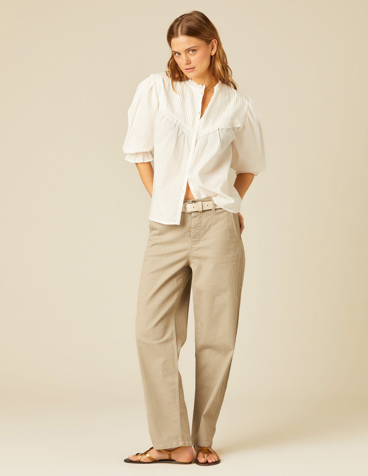 PANTALÓN WALNUT RAYA GRIS