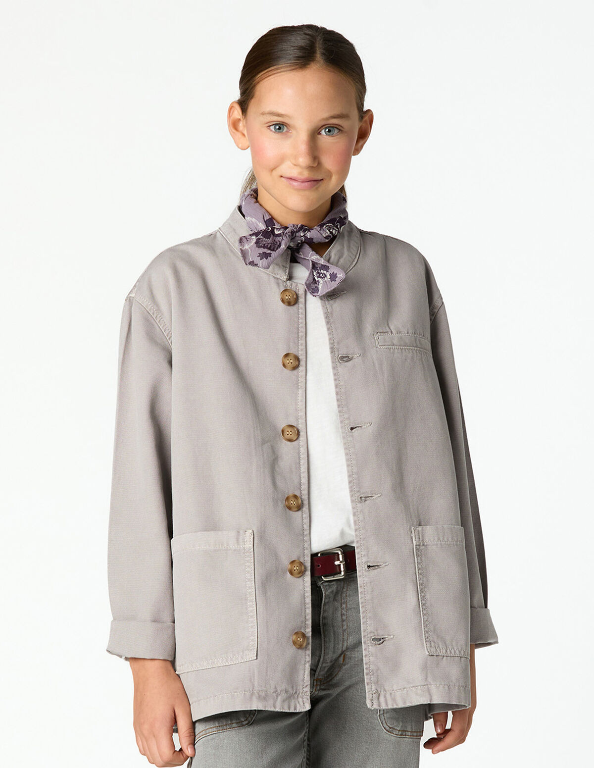 CASACO GOLA MAO IRON GREY