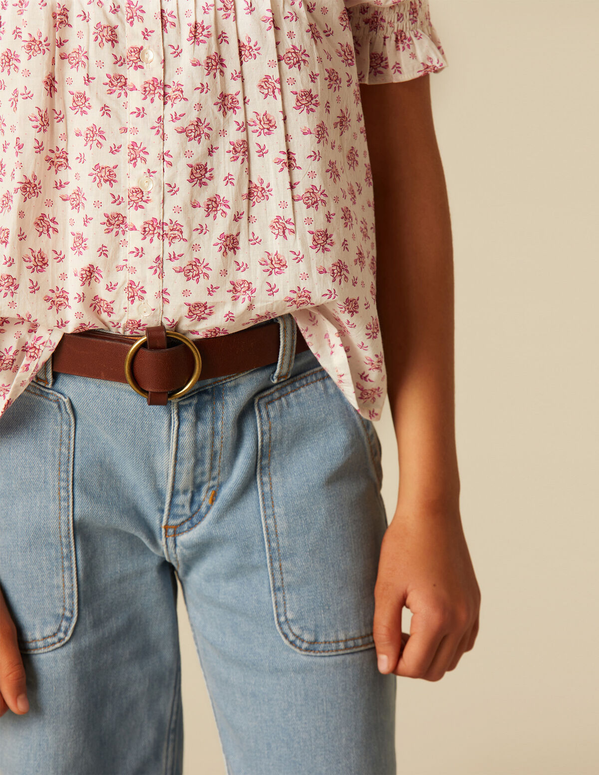 PANTALÓN WIDE LEG VAQUERO AZUL