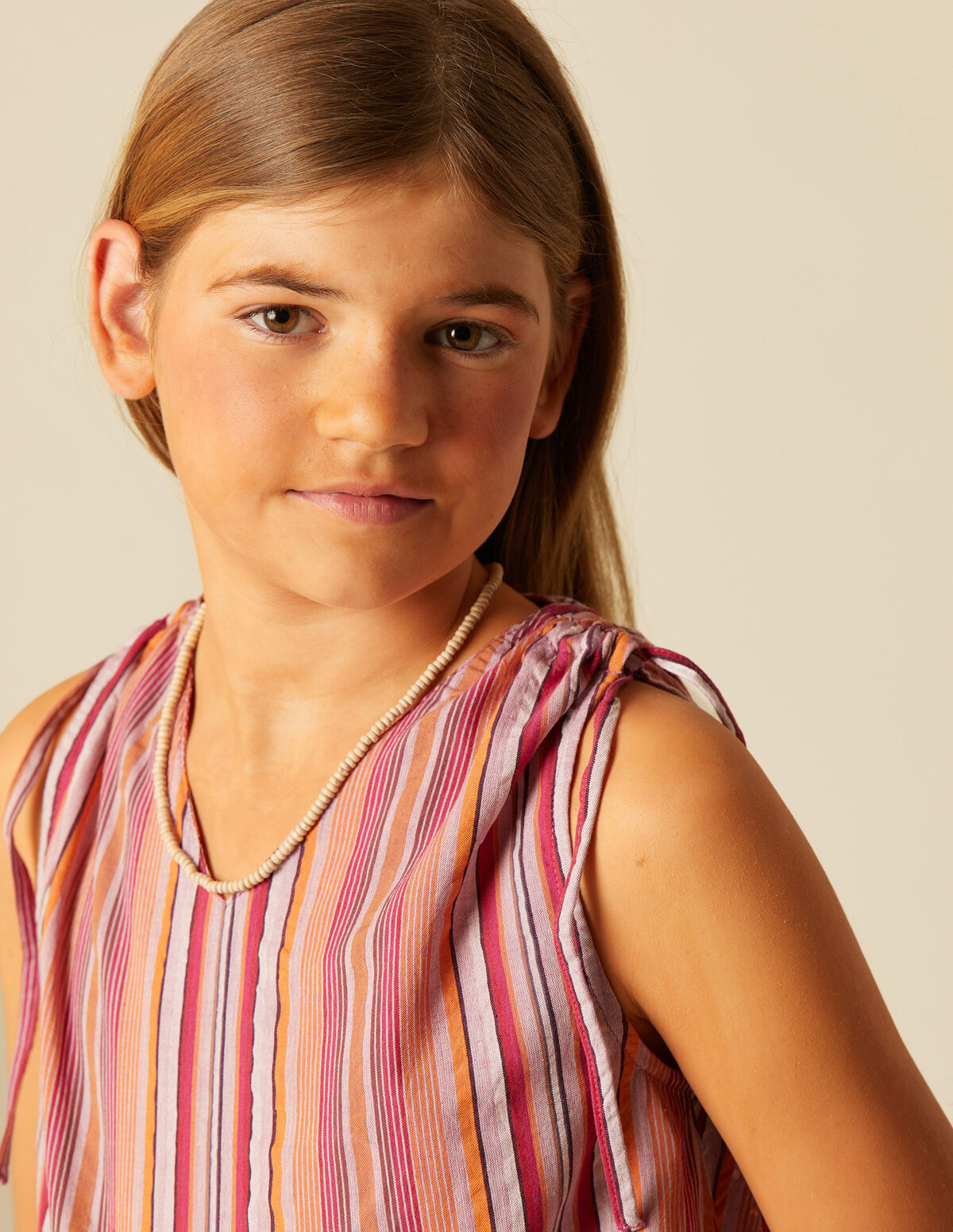 CAMISA RAYA MULTICOLOR MORA