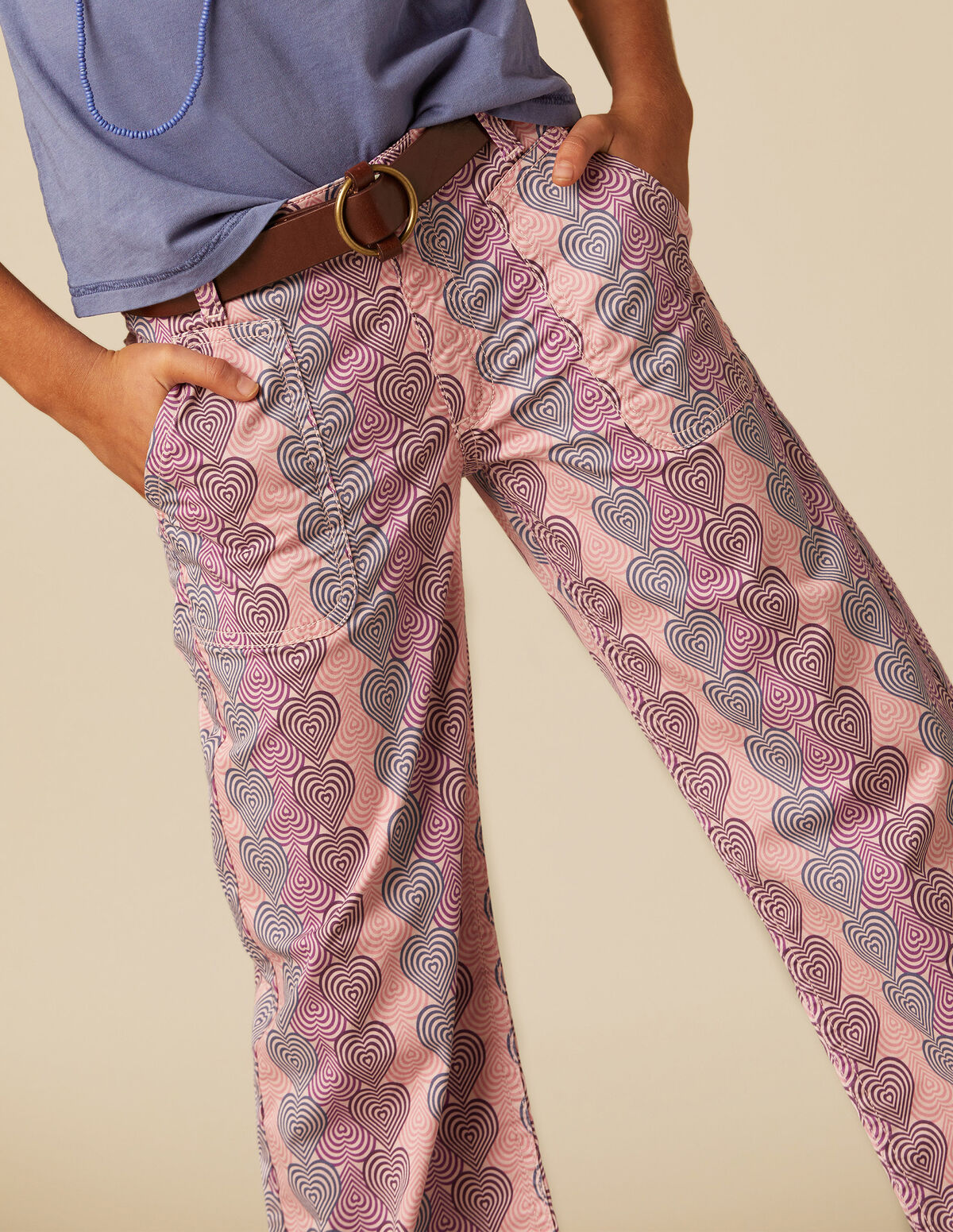GEOMETRIC TROUSERS