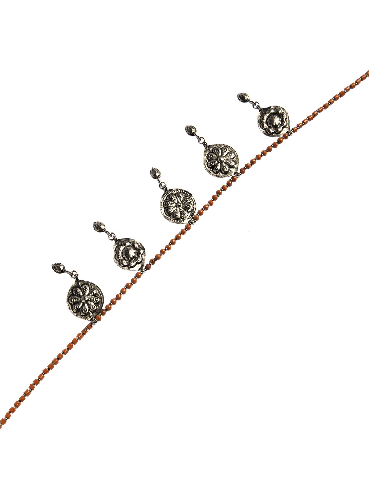 ORANGE MEDALLION BELT