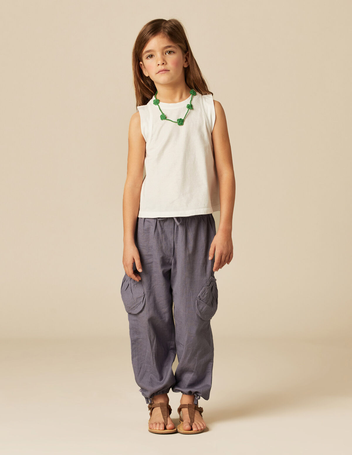 PANTALON POCHE BLEU