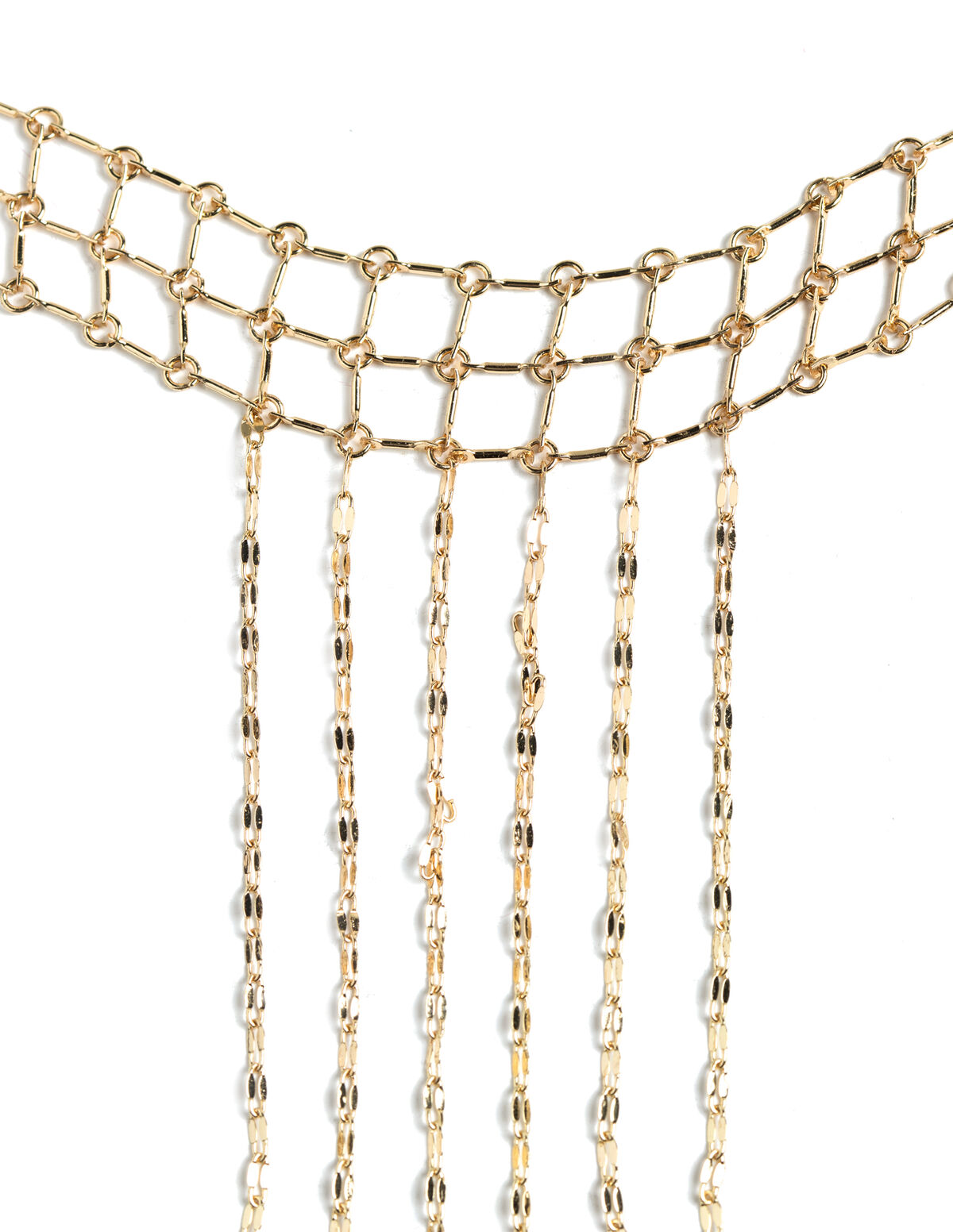 PLASTRON CHAÎNE DORÉE
