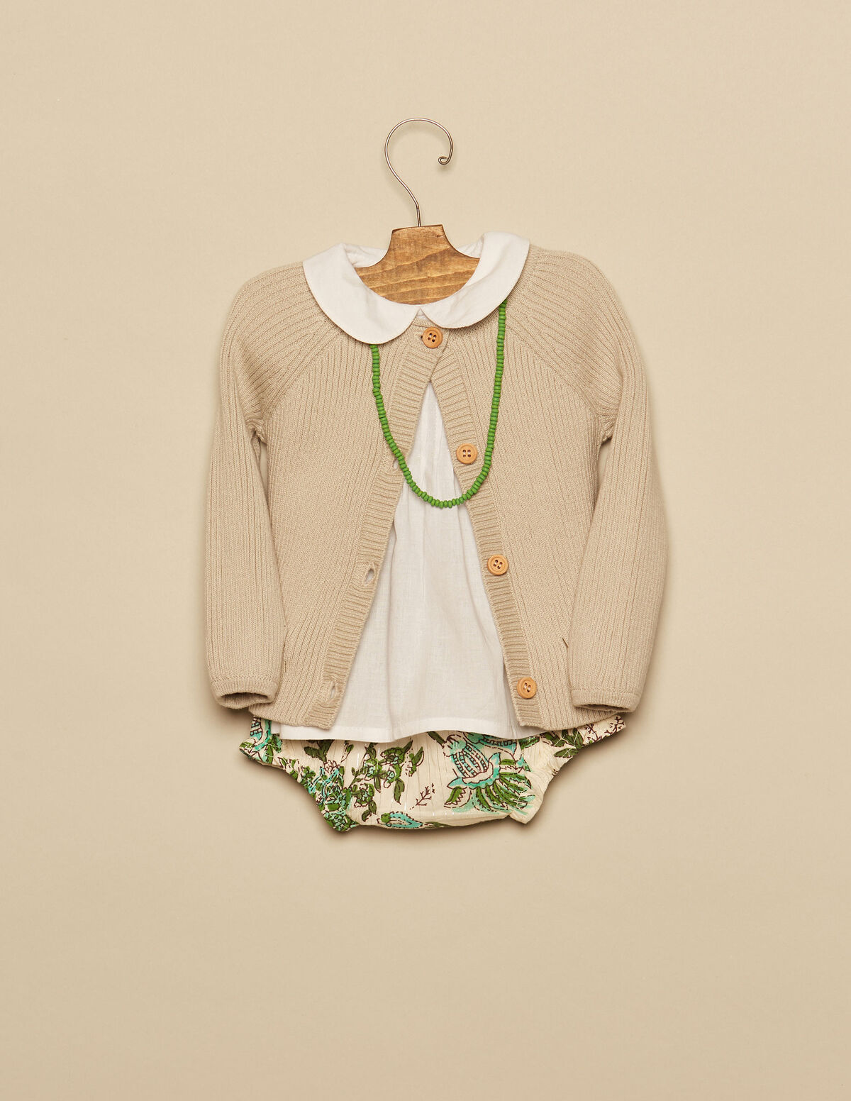 BLOOMER FLEUR VERT LUREX