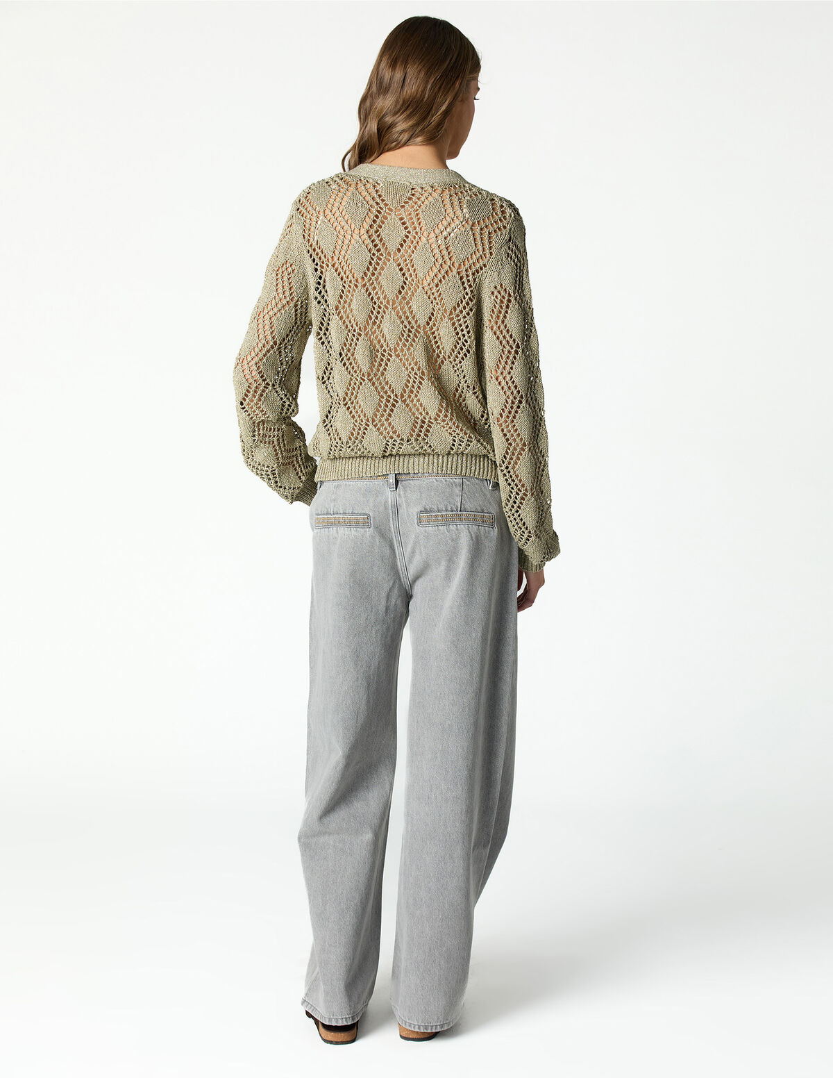 CASACO MALHA BRILHO INCENSE