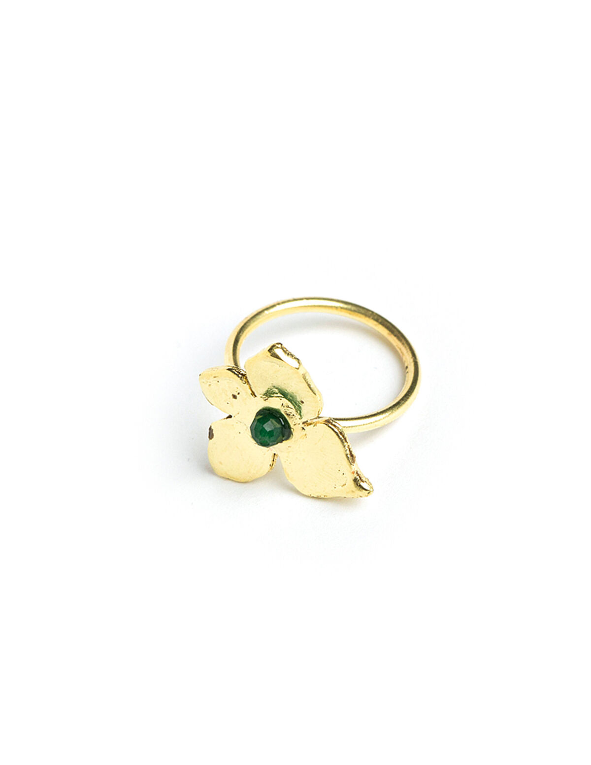 ANILLO FLOR DORADA