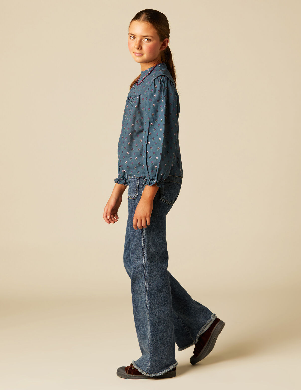 CHEMISE BLOSSOM BLEU NUIT