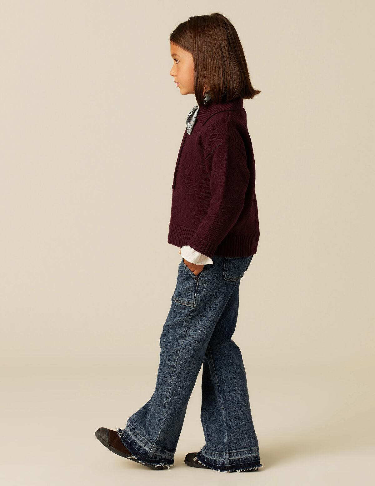 JERSEY PUNTO LAZO MARRÓN