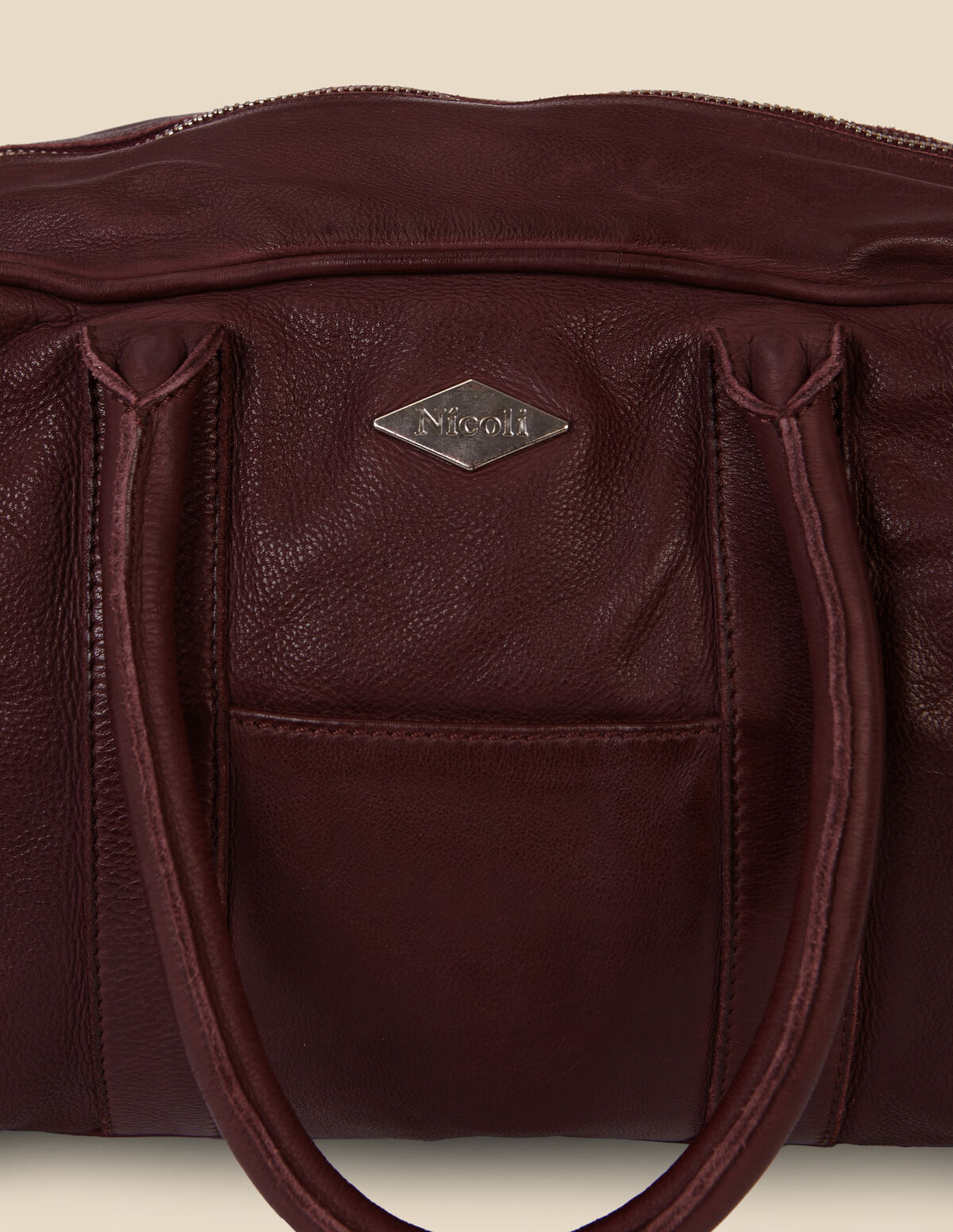 MAROON BOWLING BAG