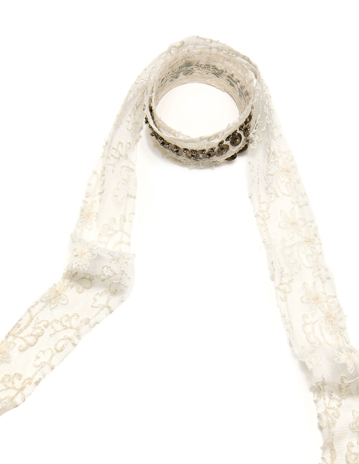 ECRU LACE SCARF