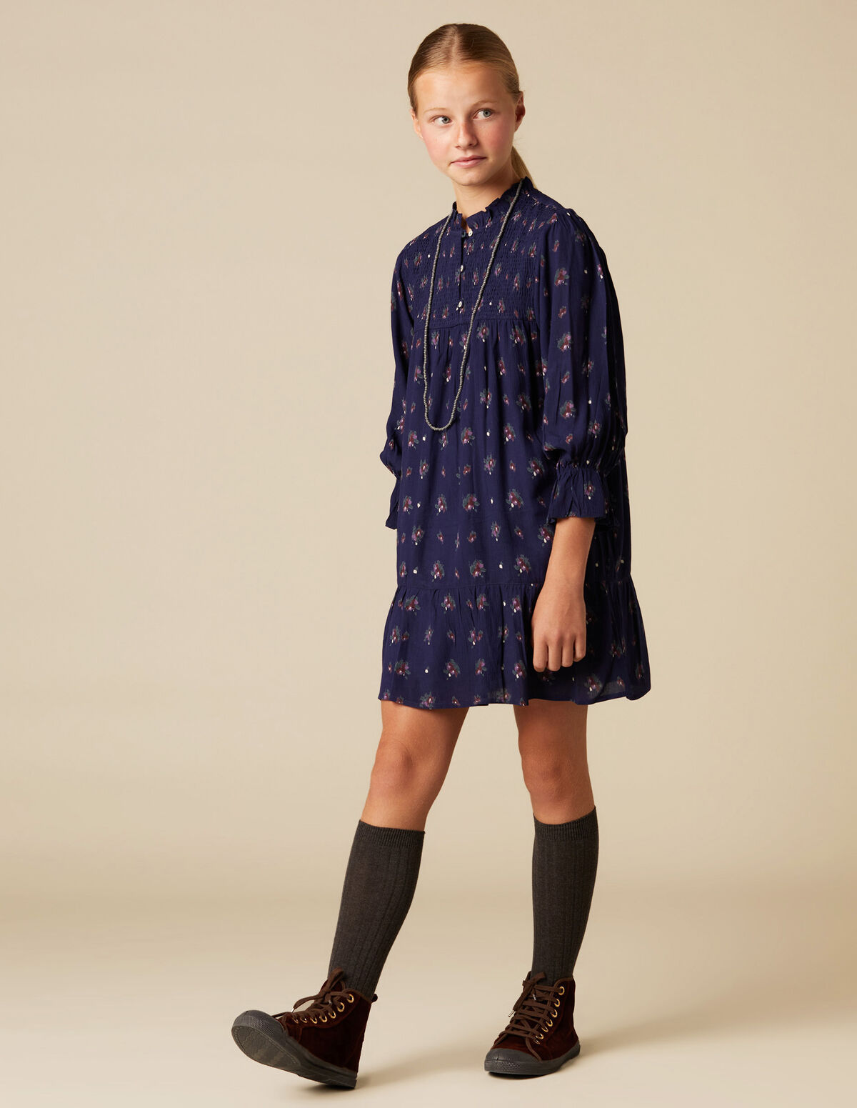 CAPTAIN IKAT DRESS