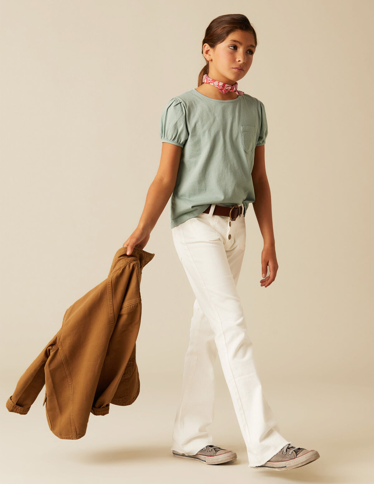 CAMISETA BOLSILLO BLANCA