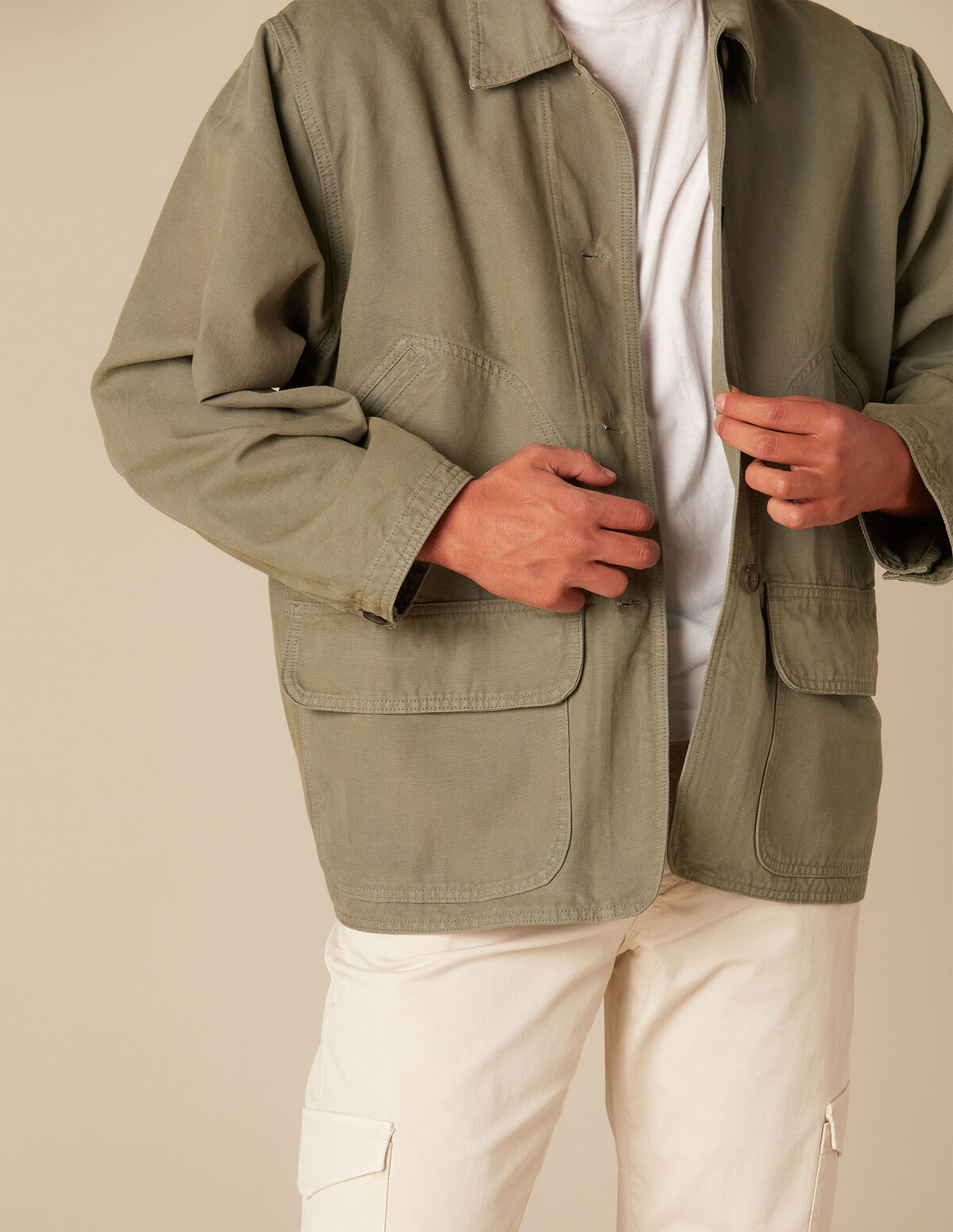 CHAQUETA KHAKI