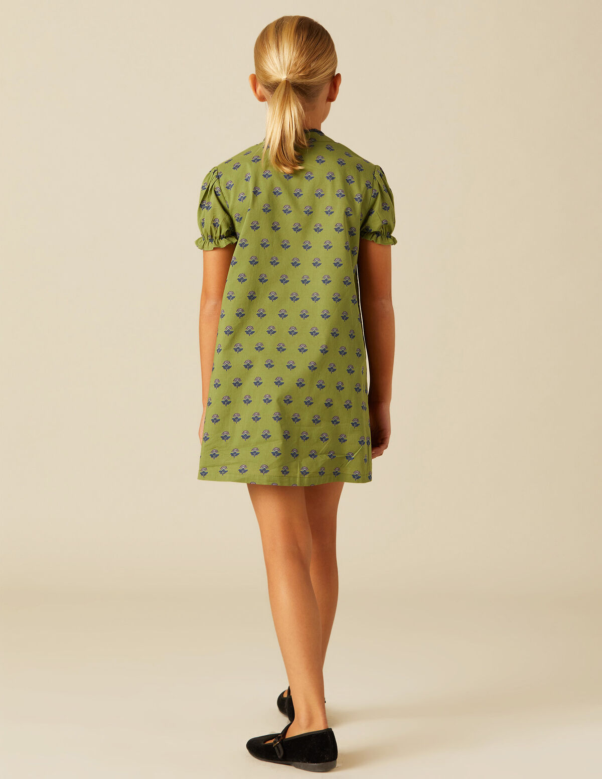 VESTIDO RAMOS VERDE