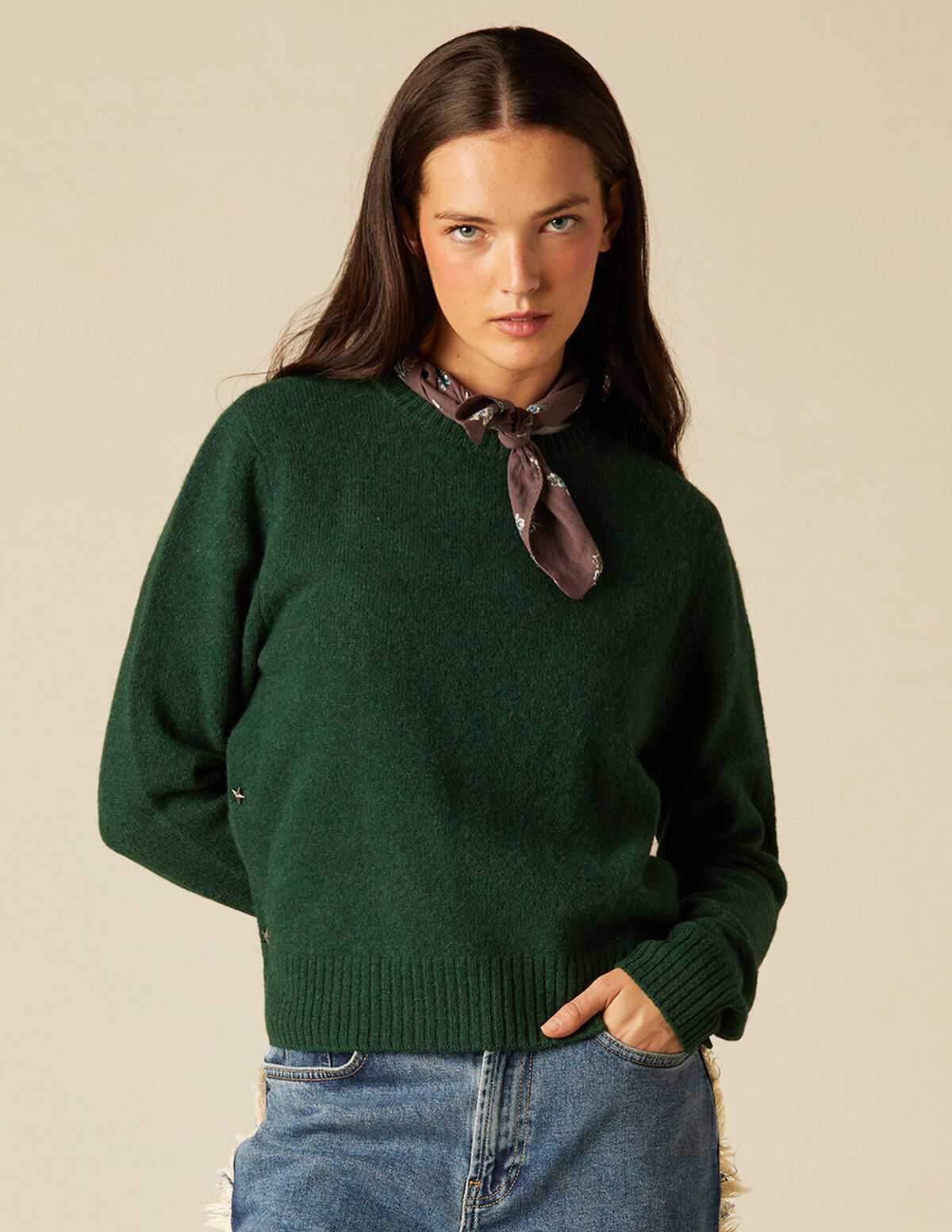 PULL &Eacute;TOILES BLUEBERRY