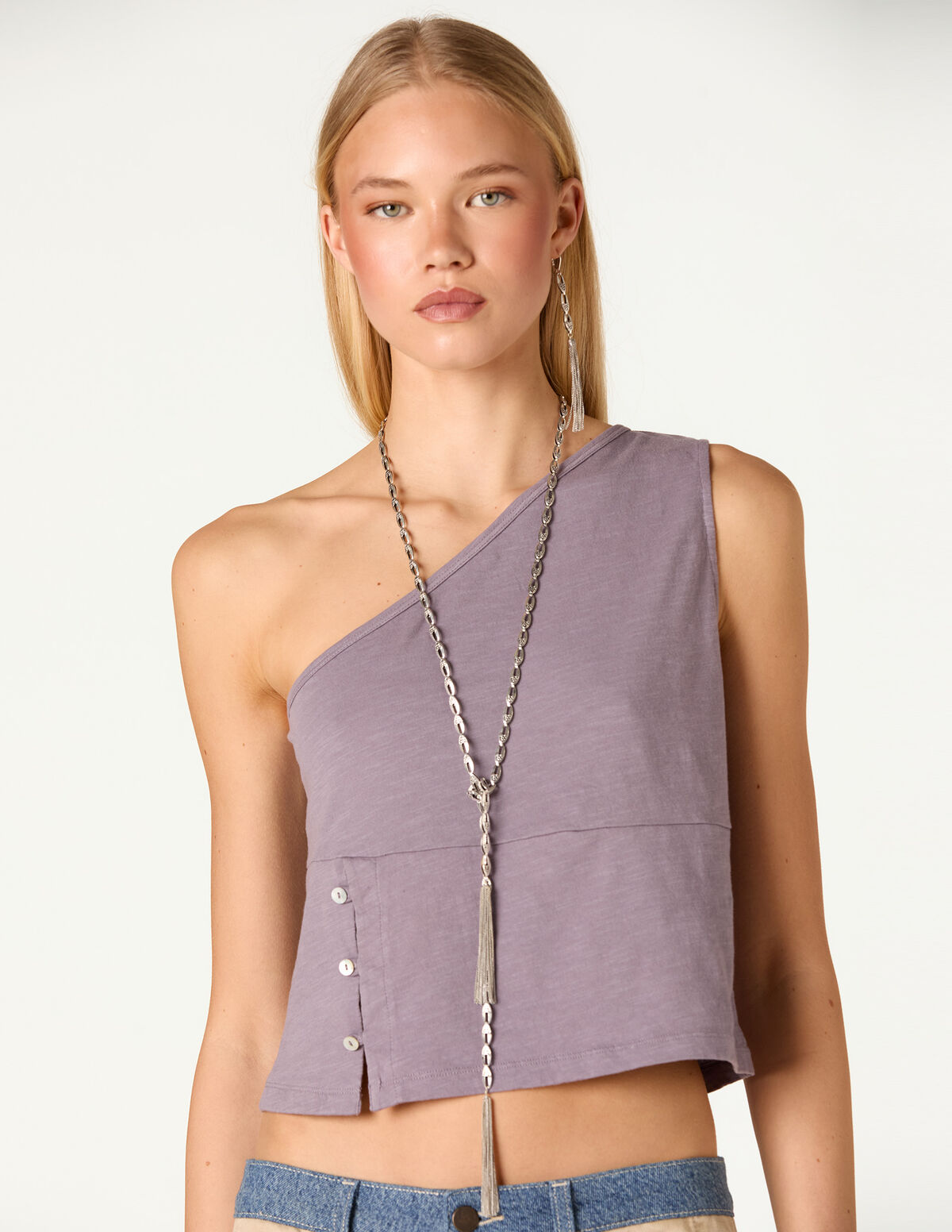OVERCAST ASYMMETRIC T-SHIRT