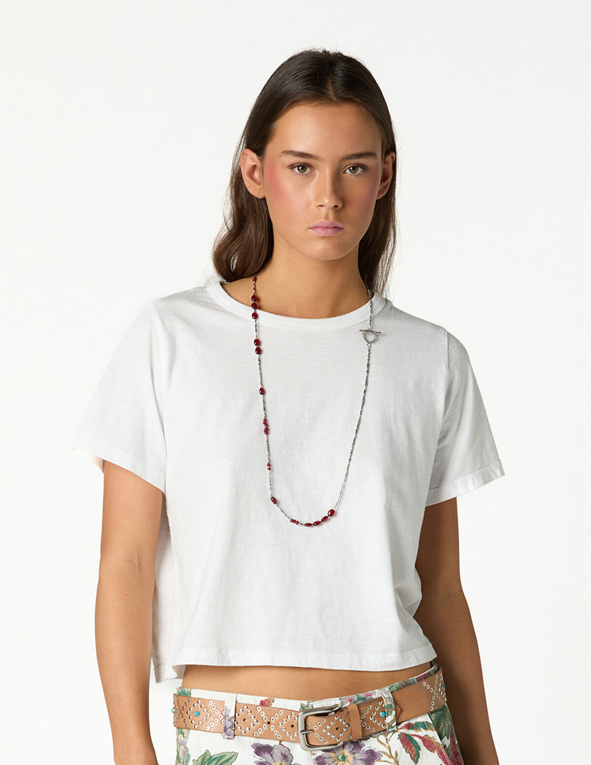 T-SHIRT CURTA ANTRACITE "nn"