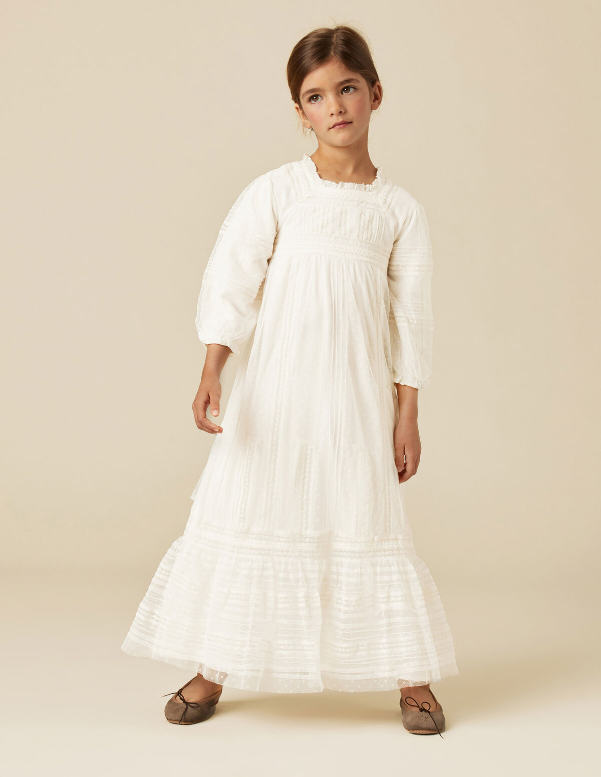 Robe 1º communion blanche