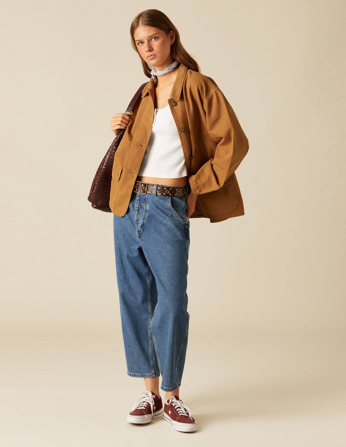 CHAQUETA KAKI