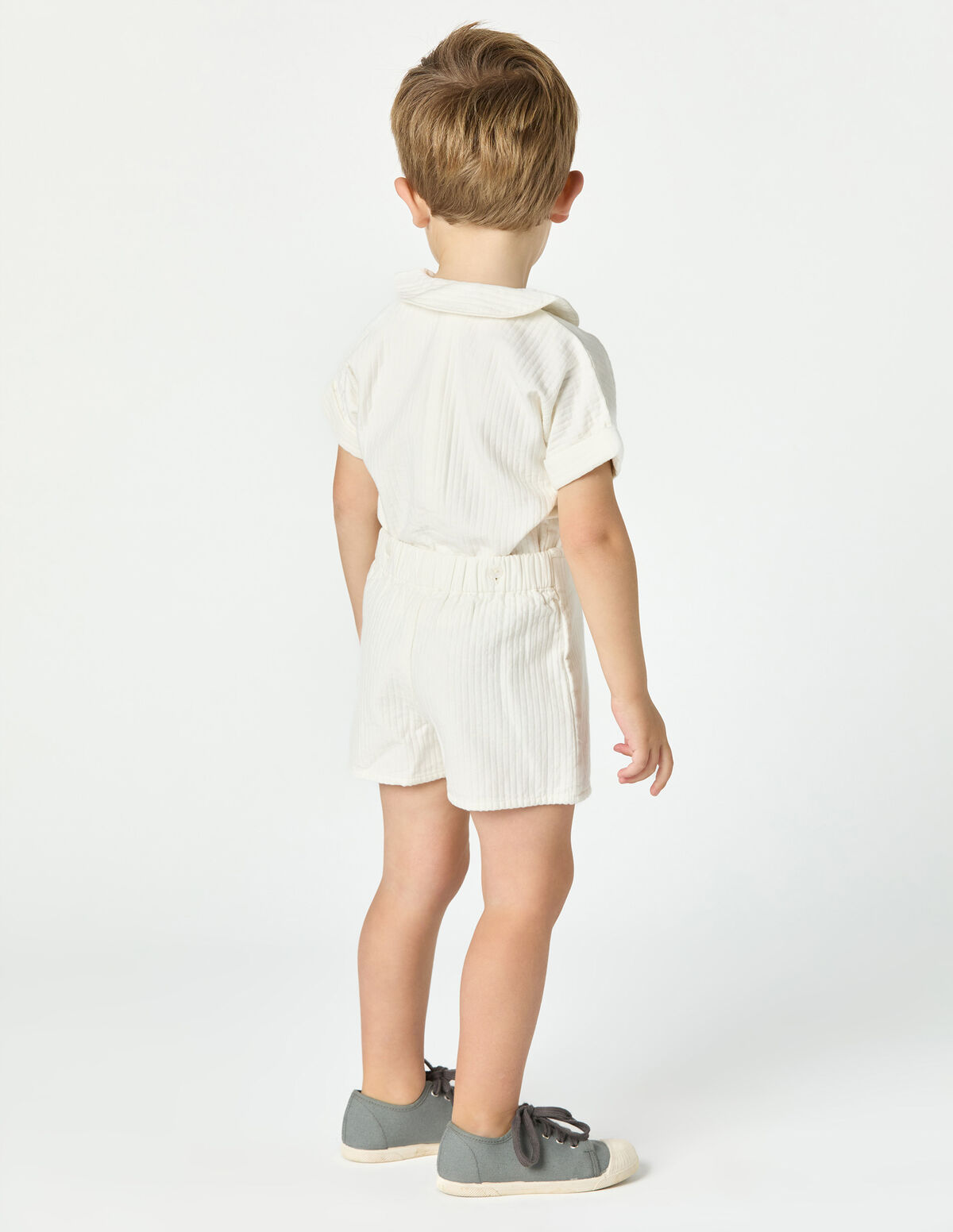 CONJUNTO PIQU&Eacute; BLANCO