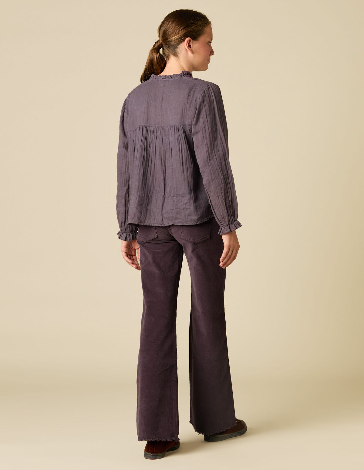 CAMISA BORDADA MULTICOLORIDA