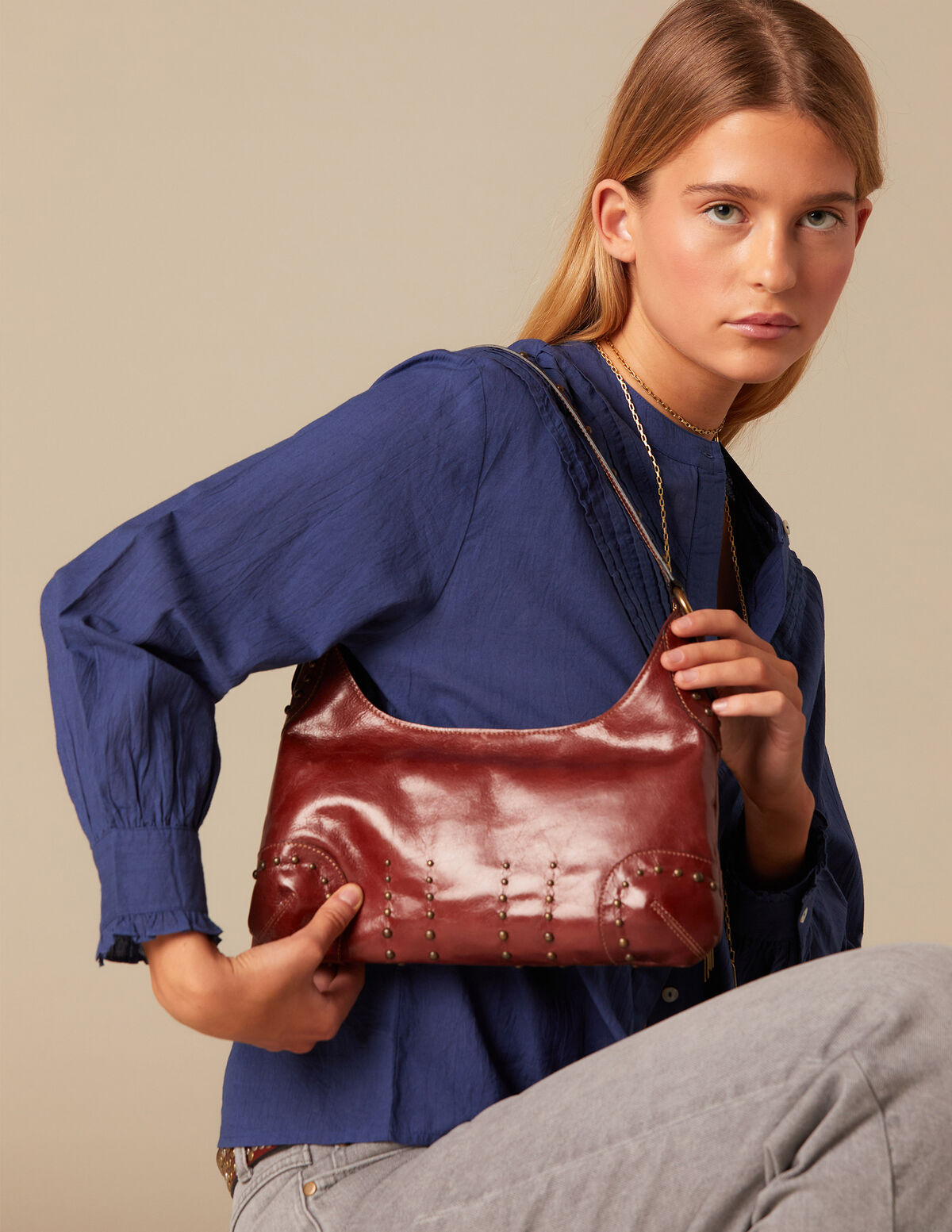 SAC MARRON CLOUS ROCK