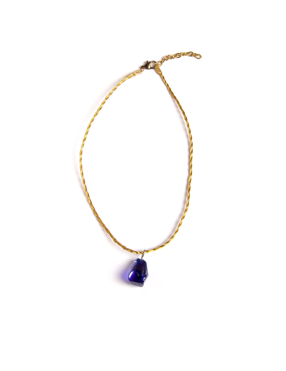 COLLIER GOUTTE BLEU