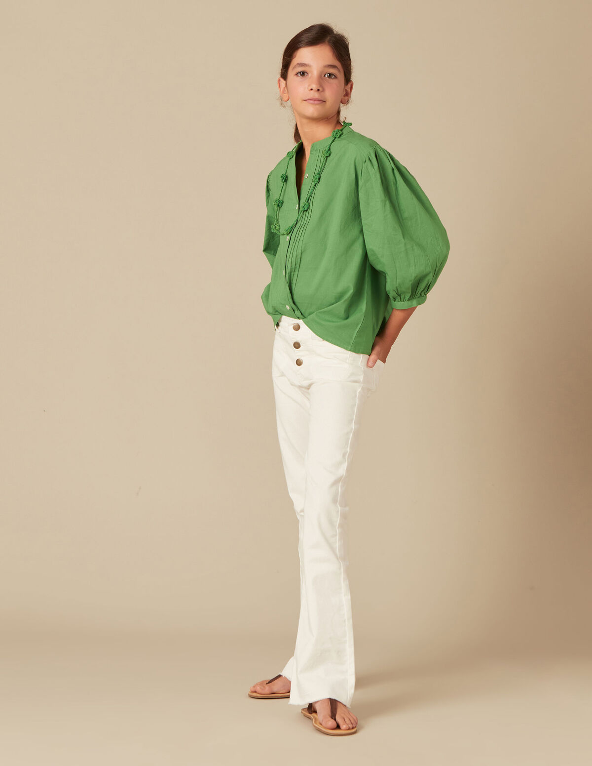 CAMISA VERDE JARETAS