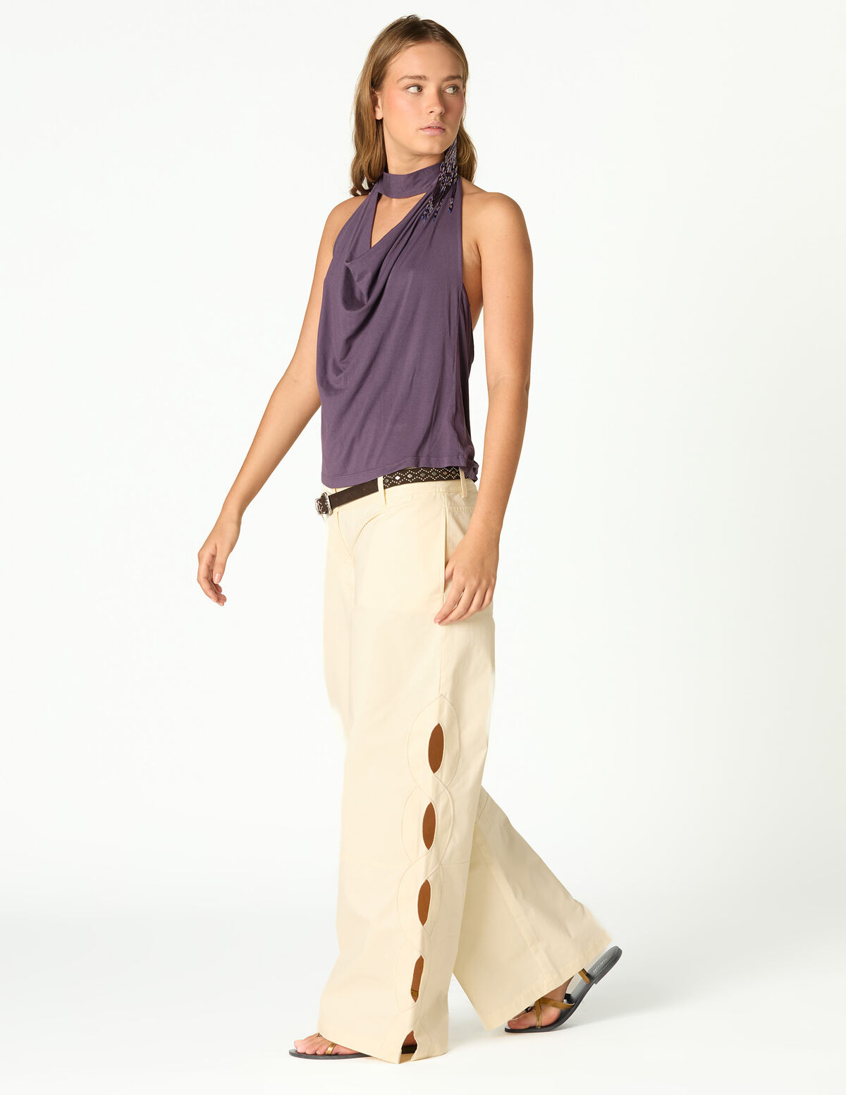 PANTALON EIGHTS ECRU