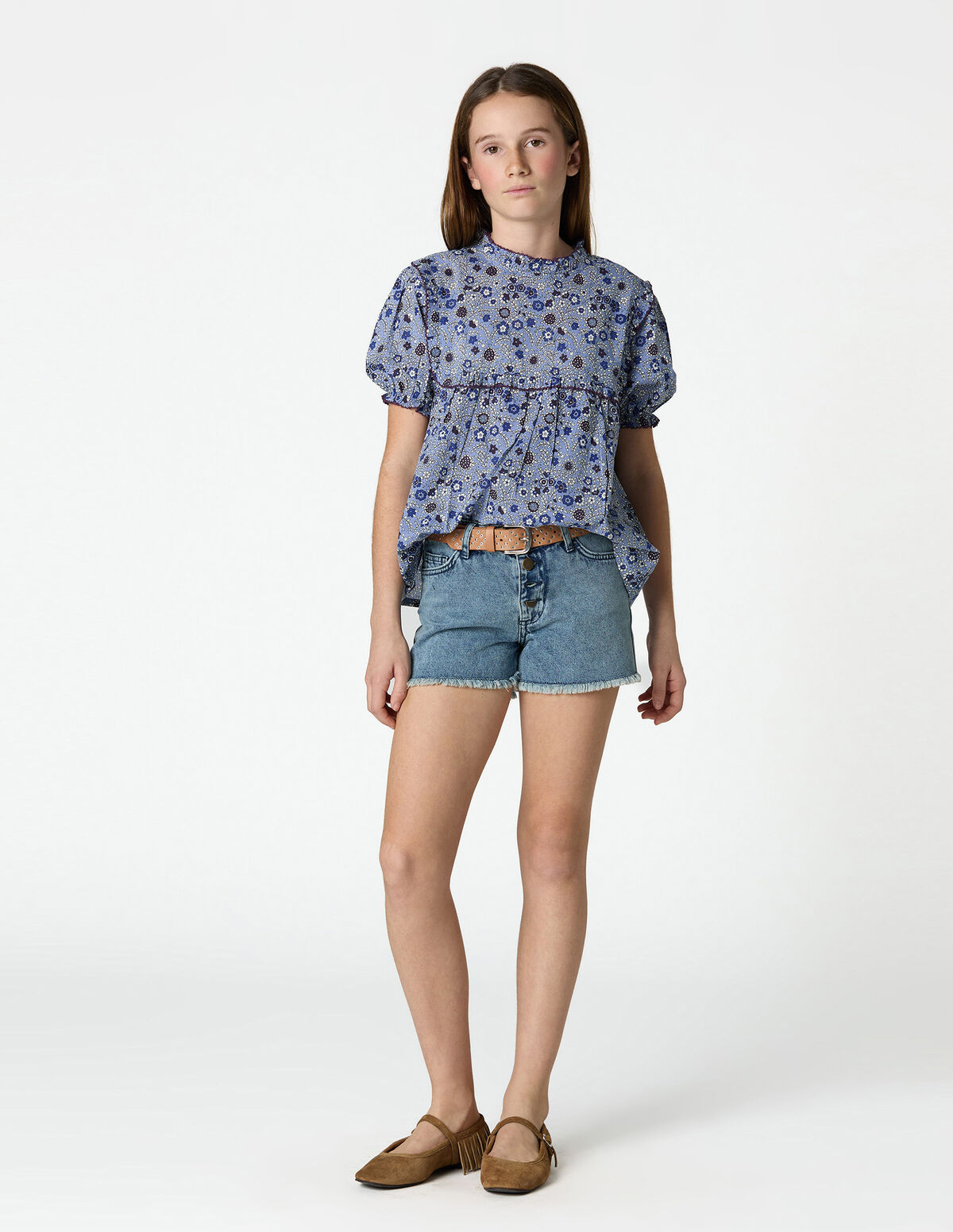 SHORT BOTONES BLANCO