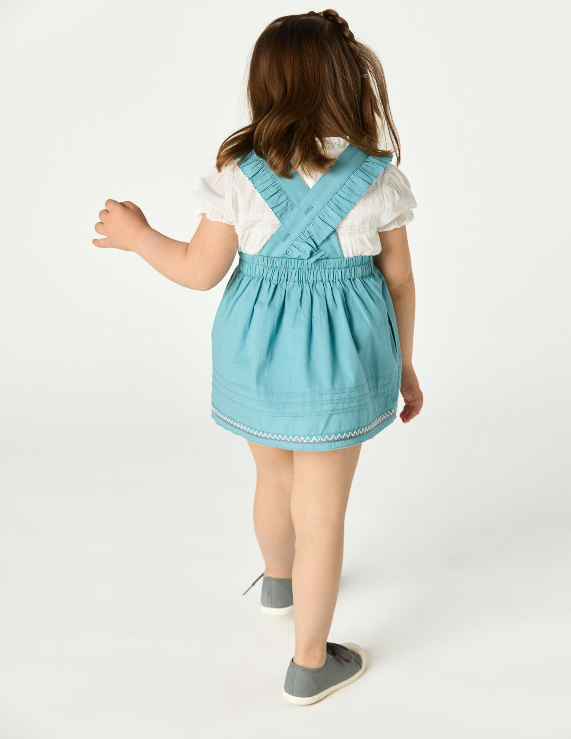 Pond pinafore dress | NICOLI