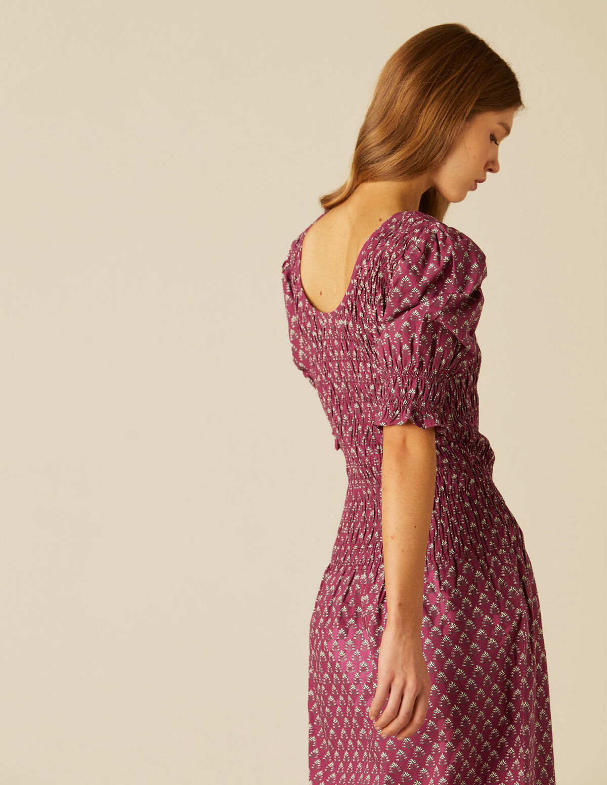 VESTIDO BUTI HOJA MORA