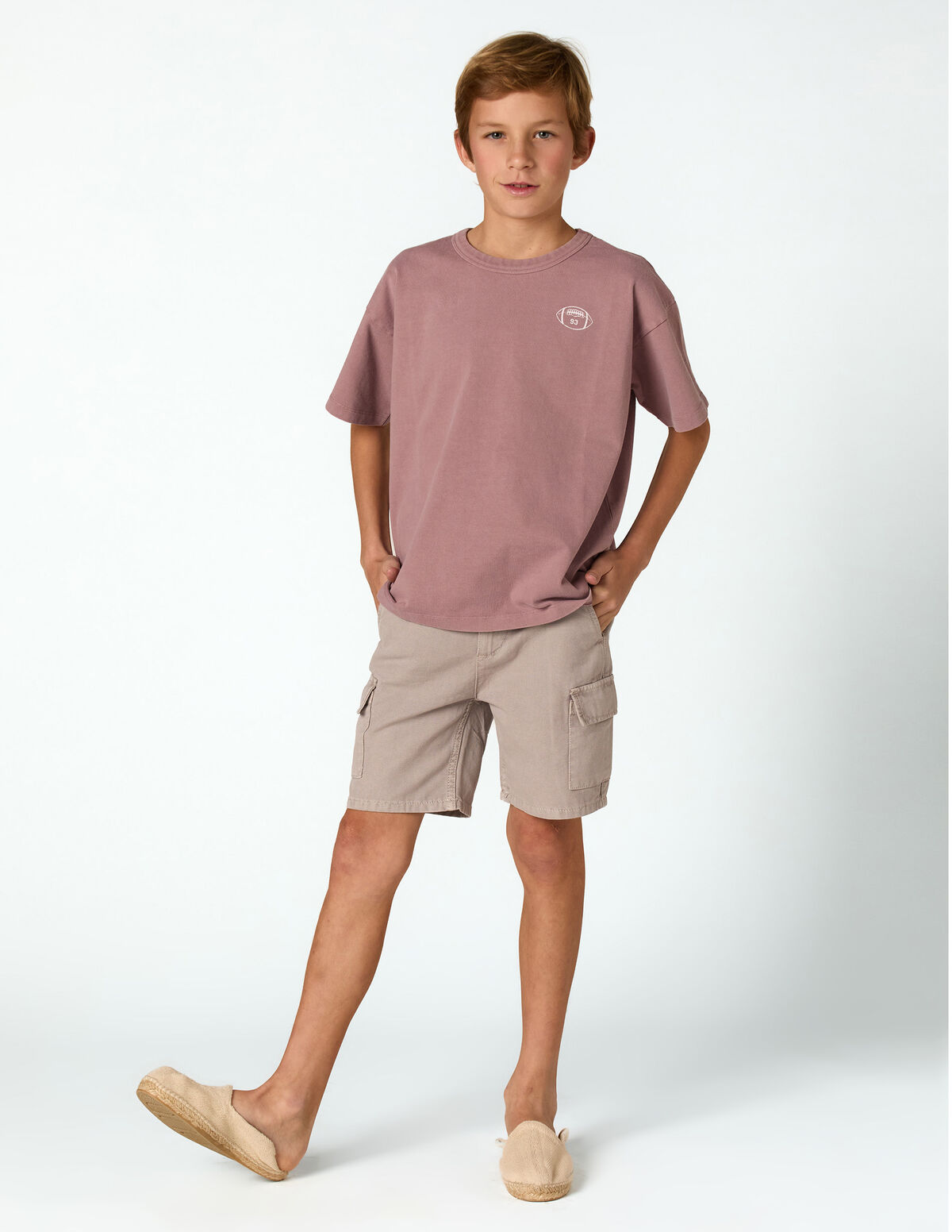 IRON GREY CARGO SHORTS
